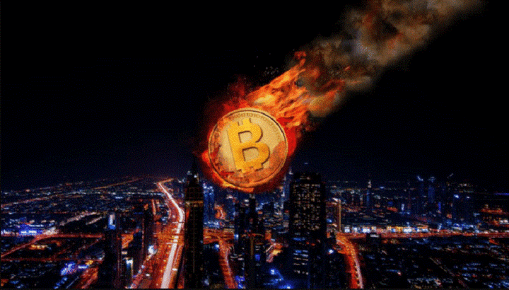 Bitcoin lao dốc, thị trường tiền ảo rực lửa